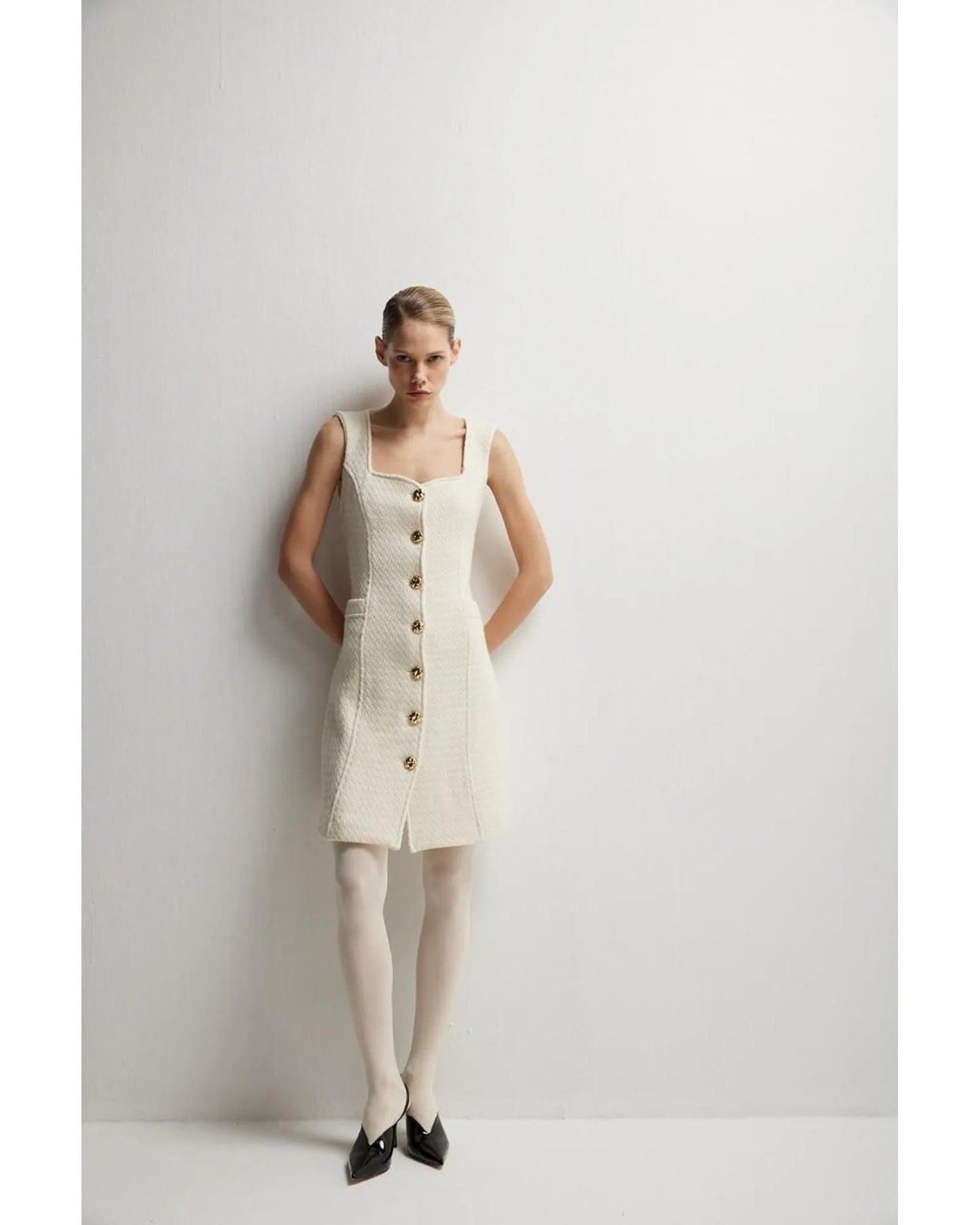 NICOLETTA - VESTIDO DE LANA ELEGANTE