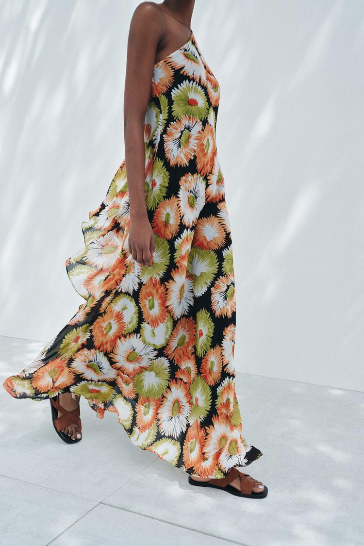 KELLY - VESTIDO CON ESCOTE ASIMÉTRICO