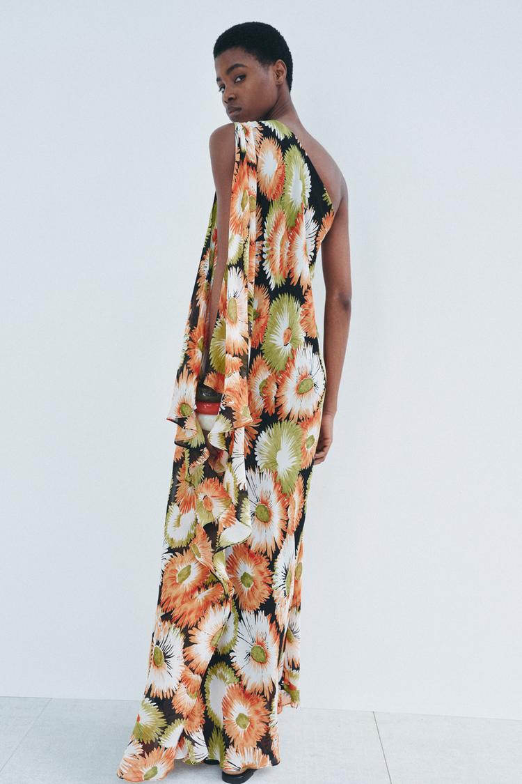 KELLY - VESTIDO CON ESCOTE ASIMÉTRICO