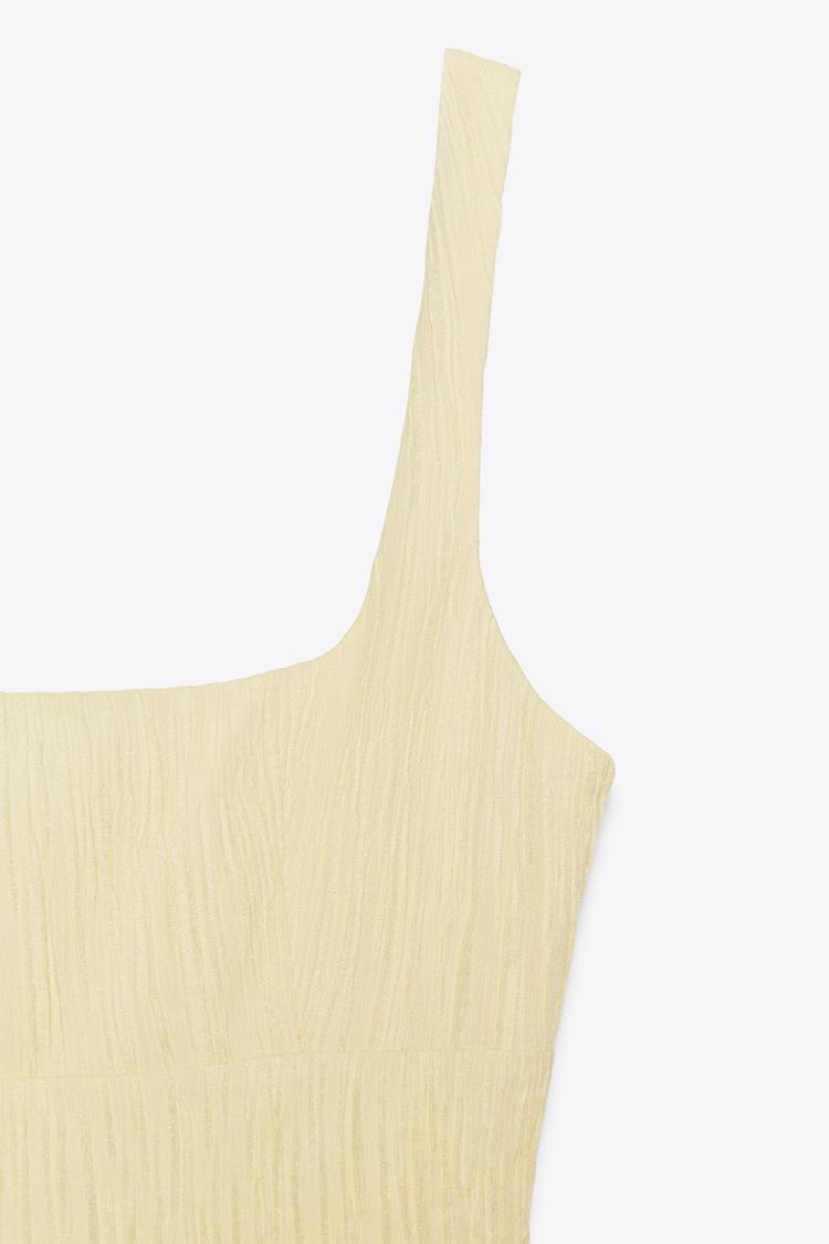 LUISA - VESTIDO MIDI TEXTURIZADO