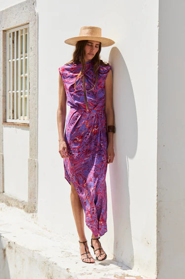 SOTIRIA - VESTIDO CON CUELLO HALTER