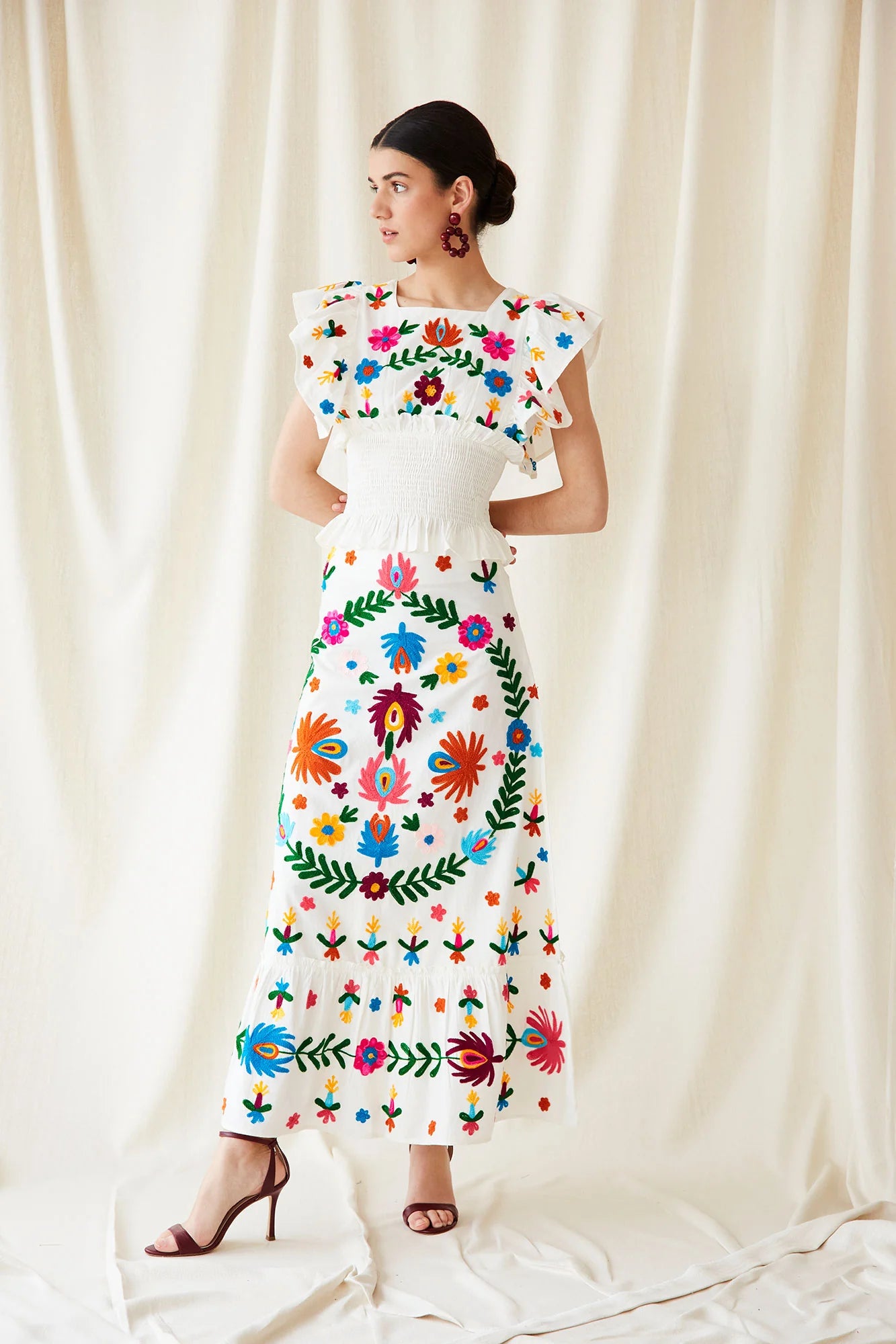 JENNIFER - CONJUNTO TOP Y FALDA