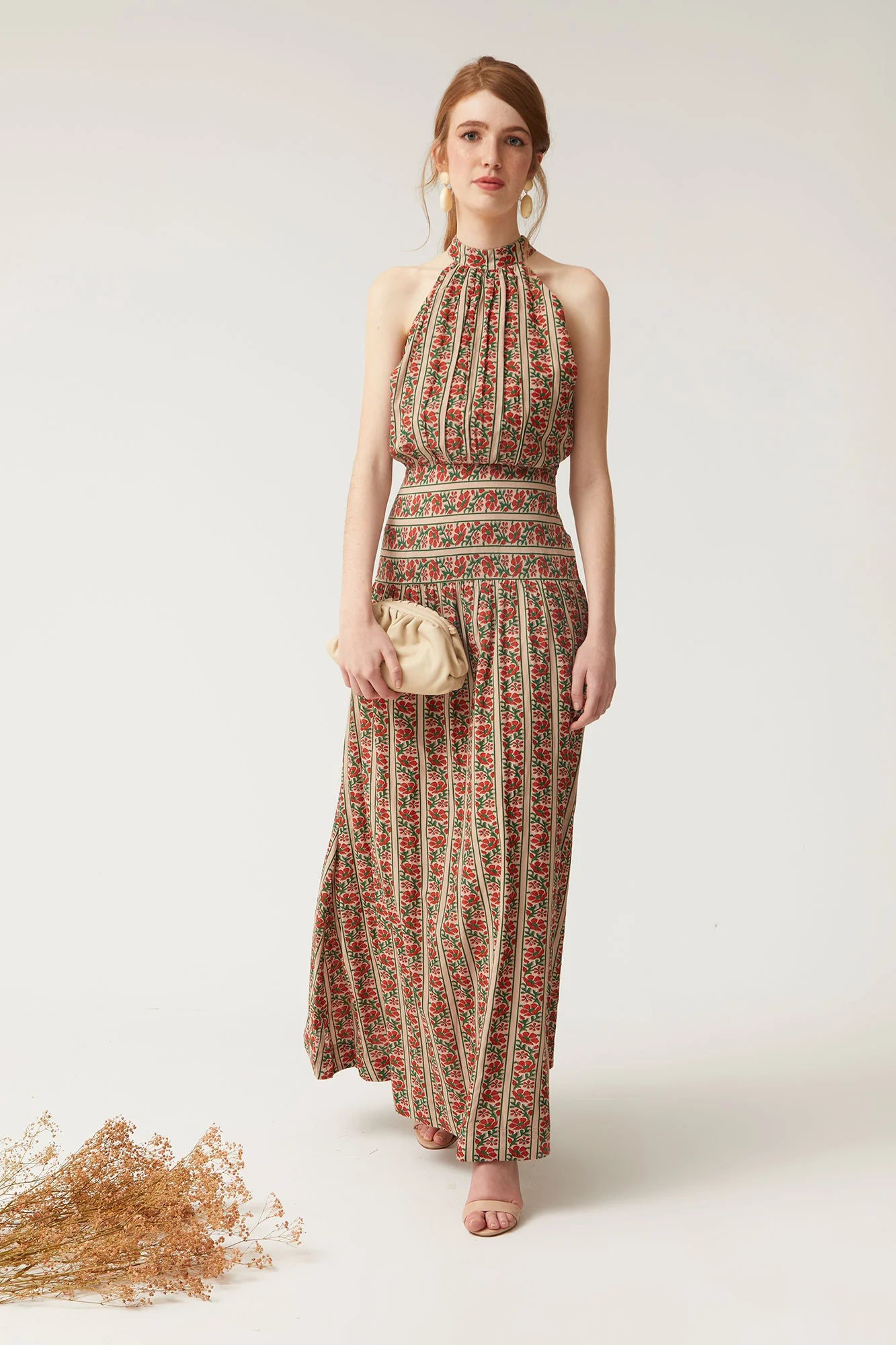 AURA - VESTIDO CON ESTAMPADO FLORAL