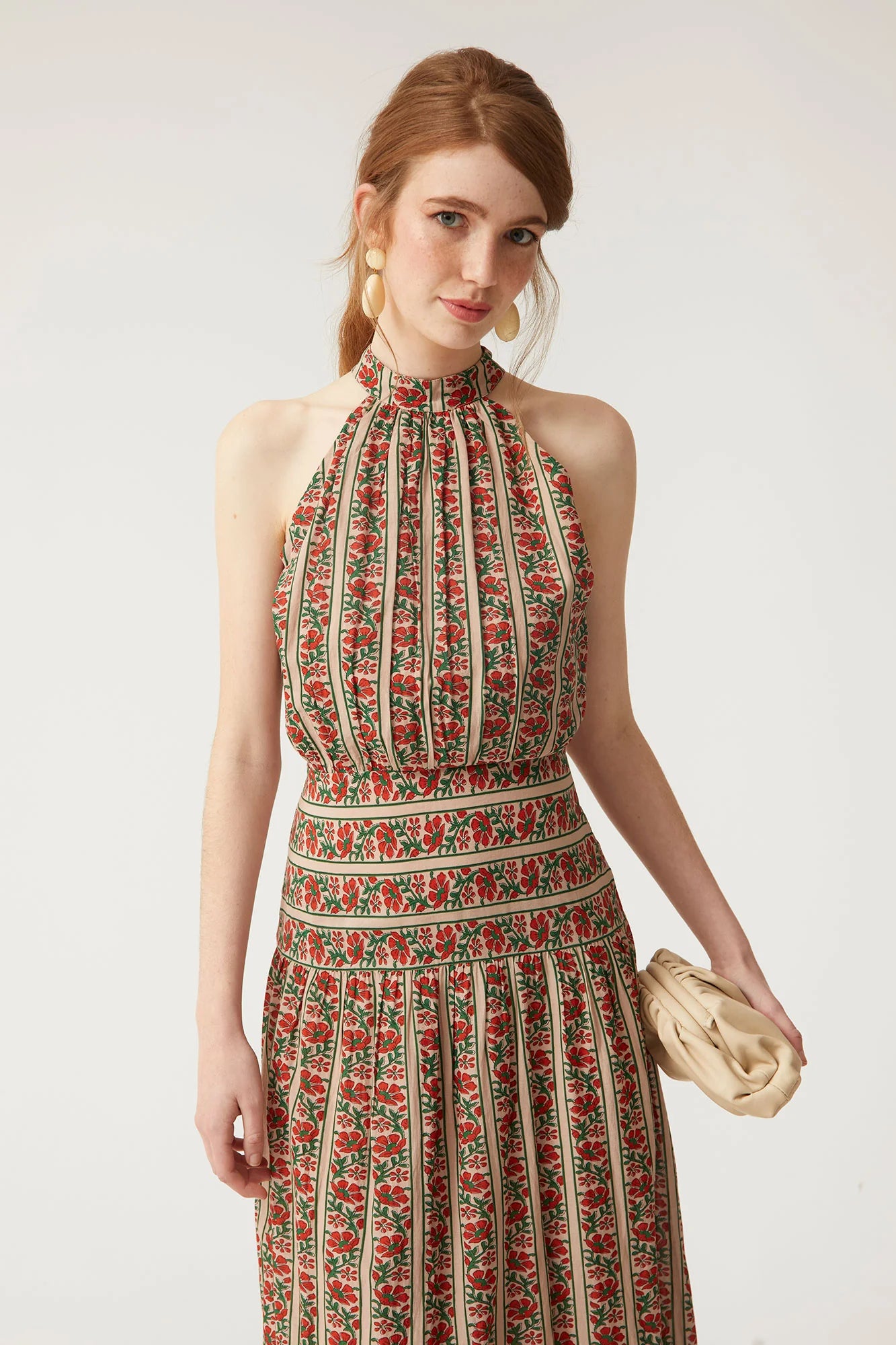 AURA - VESTIDO CON ESTAMPADO FLORAL