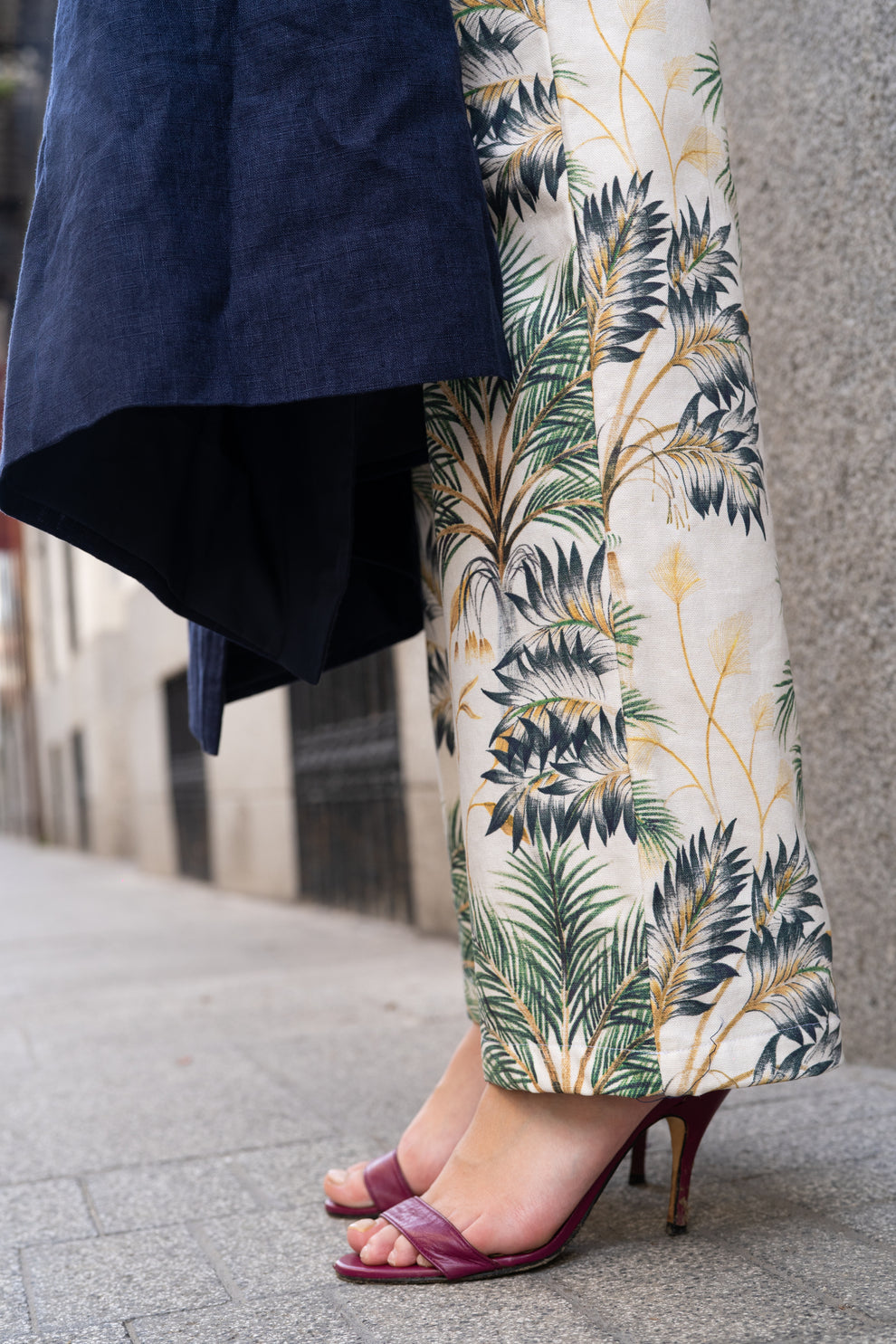 ADOLFA - CONJUNTO DE PANTALÓN Y KIMONO