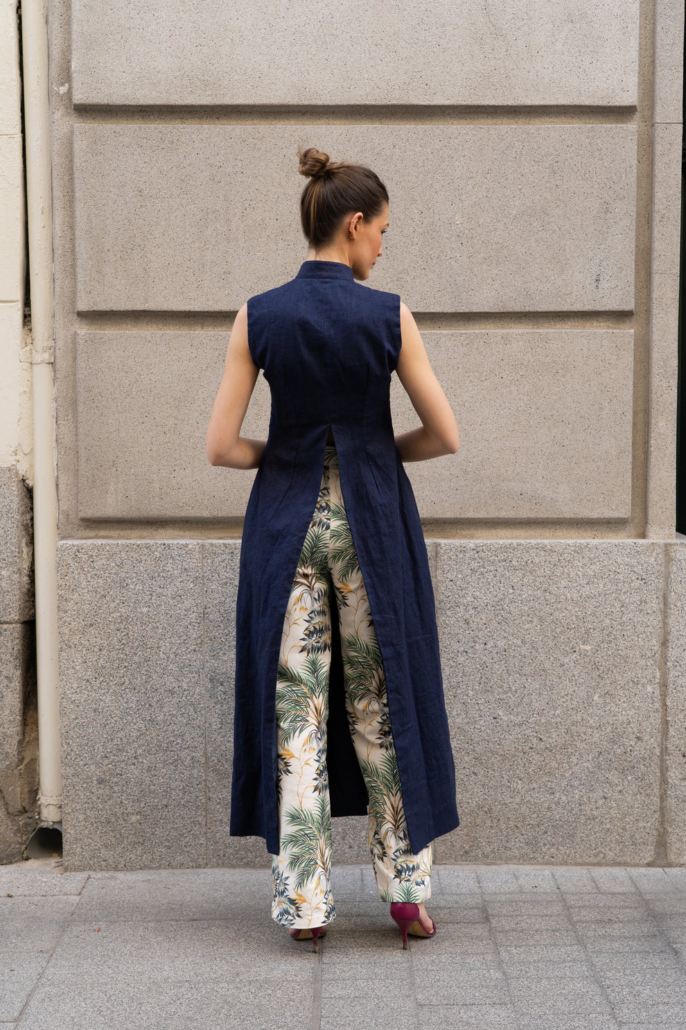 ADOLFA - CONJUNTO DE PANTALÓN Y KIMONO
