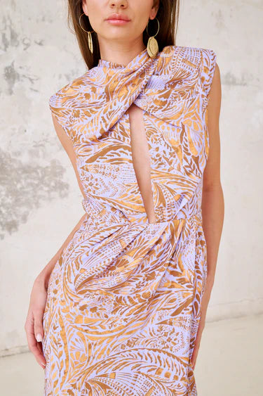 SOTIRIA - VESTIDO CON CUELLO HALTER