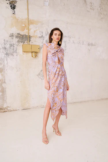 SOTIRIA - VESTIDO CON CUELLO HALTER