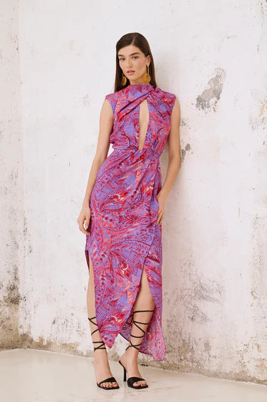 SOTIRIA - VESTIDO CON CUELLO HALTER
