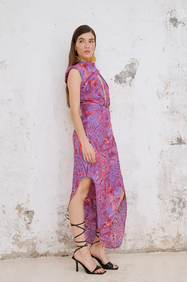 SOTIRIA - VESTIDO CON CUELLO HALTER