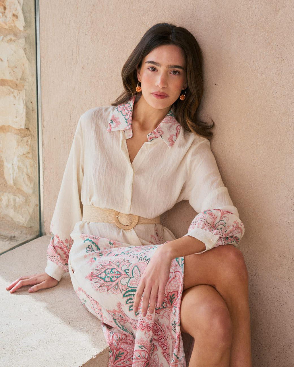 LILITH - VESTIDO CAMISERO ESTAMPADO