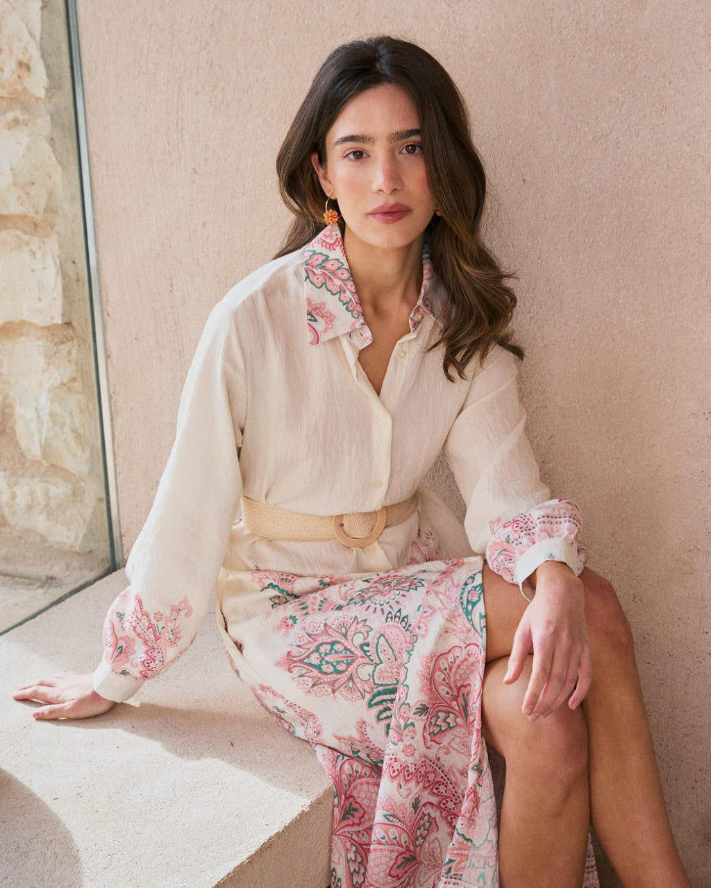 LILITH - VESTIDO CAMISERO ESTAMPADO