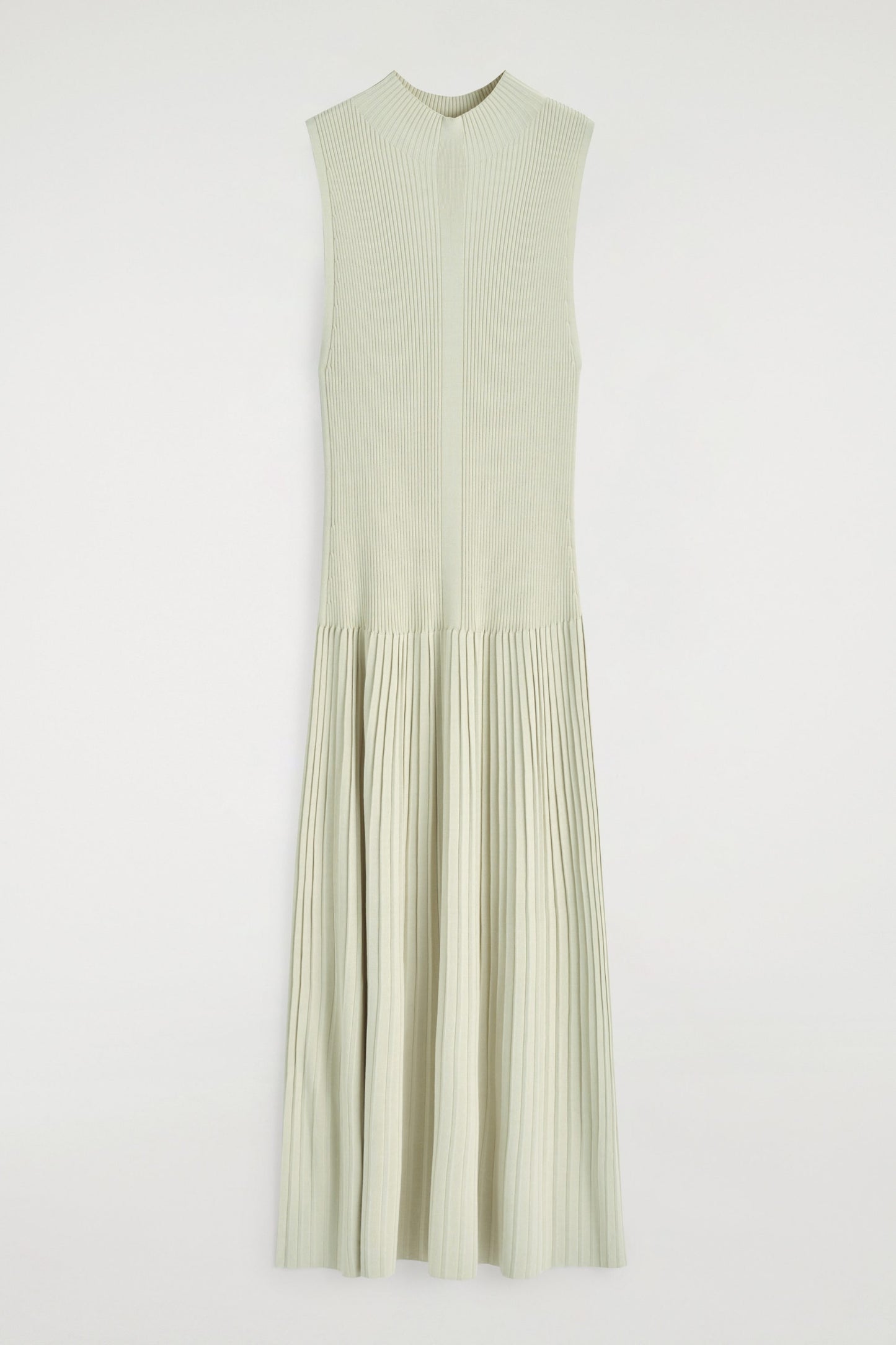 FIORELLA - VESTIDO PLISADO DE CUELLO ALTO