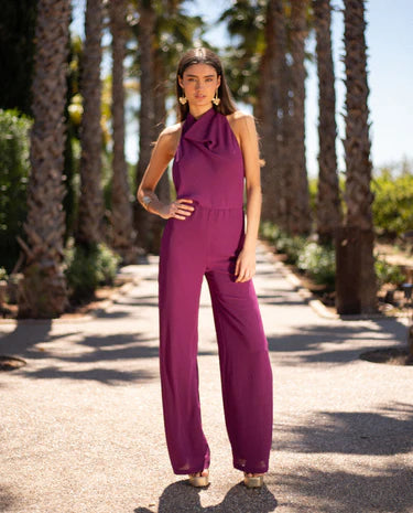 DELIA - MONO CON CUELLO HALTER