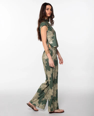 BENILDE - CONJUNTO TOP Y PANTALÓN