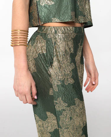BENILDE - CONJUNTO TOP Y PANTALÓN