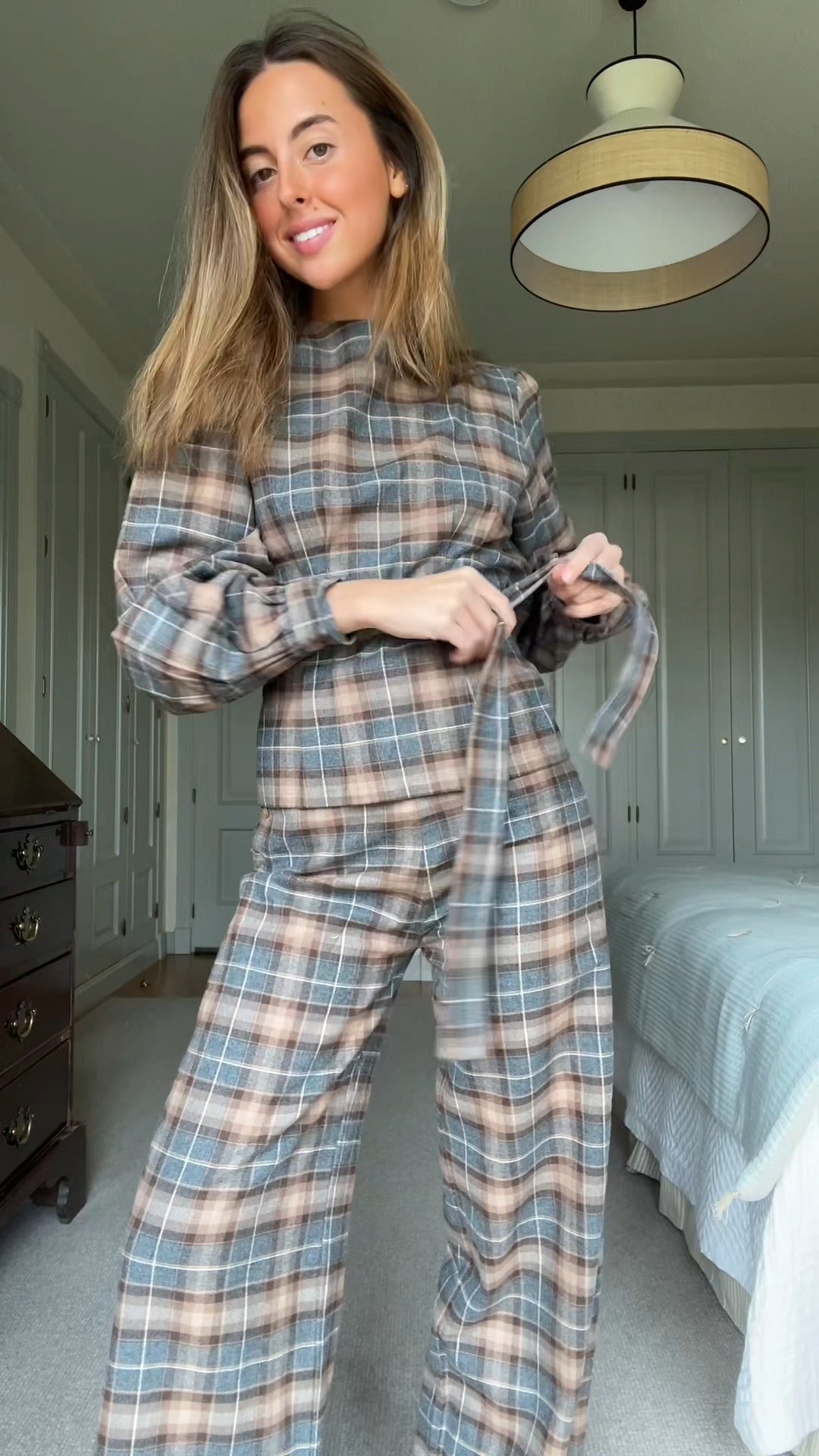SELENA - CONJUNTO BLUSA Y PANTALÓN