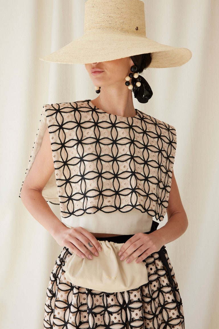 BONET - CONJUNTO TOP Y FALDA