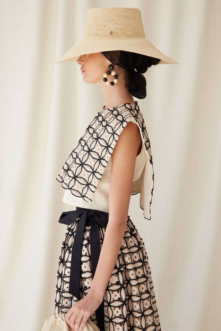 BONET - CONJUNTO TOP Y FALDA