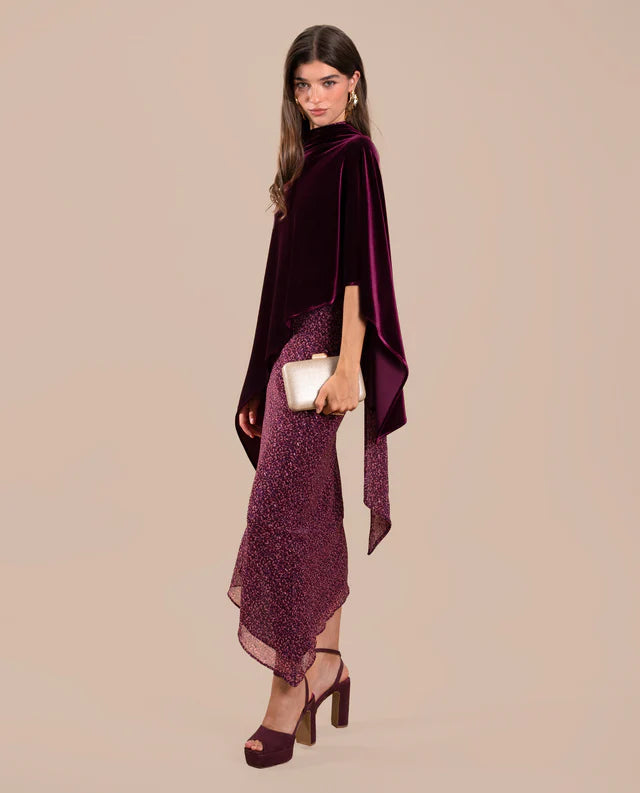 ERIKA - VESTIDO MIDI ESTAMPADO